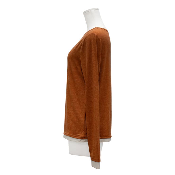 杢天竺配色プルオーバー | A.NATALY | 詳細画像10 