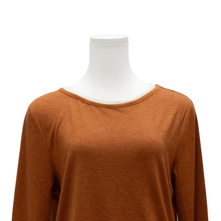 杢天竺配色プルオーバー | A.NATALY | 詳細画像12 