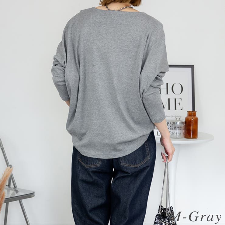 ドルマンスリーブVネックTシャツ | A.NATALY | 詳細画像11 