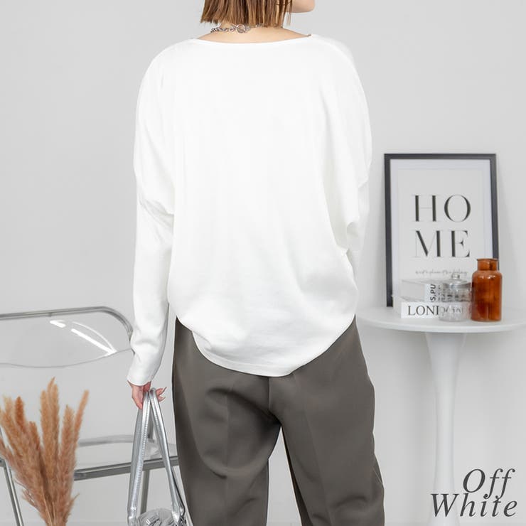 ドルマンスリーブVネックTシャツ | A.NATALY | 詳細画像1 