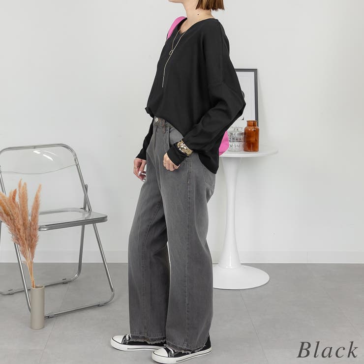 ドルマンスリーブVネックTシャツ | A.NATALY | 詳細画像16 