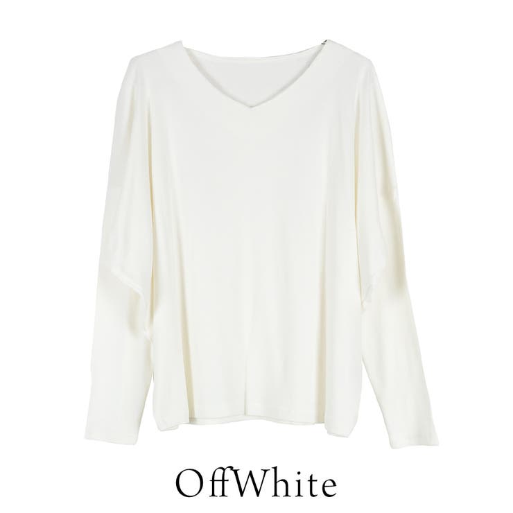 ドルマンスリーブVネックTシャツ | A.NATALY | 詳細画像17 