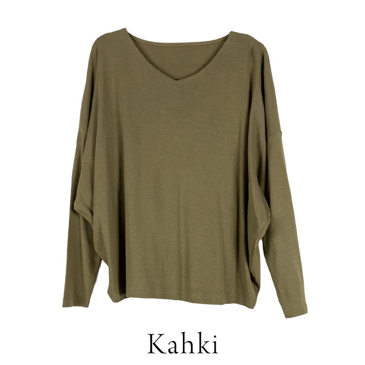 ドルマンスリーブVネックTシャツ | A.NATALY | 詳細画像18 