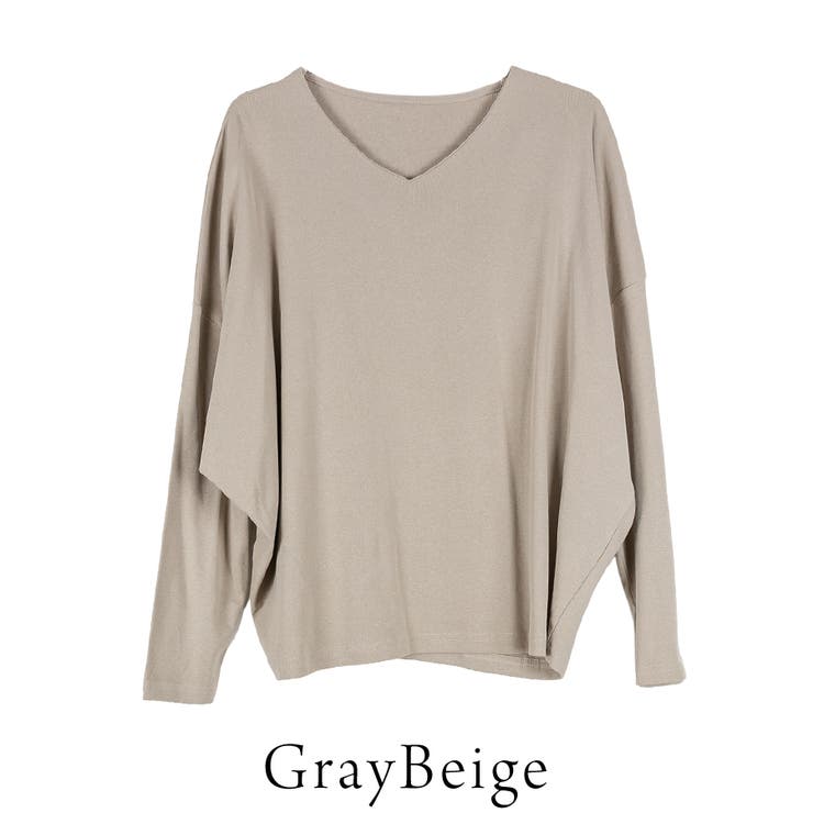 ドルマンスリーブVネックTシャツ | A.NATALY | 詳細画像21 