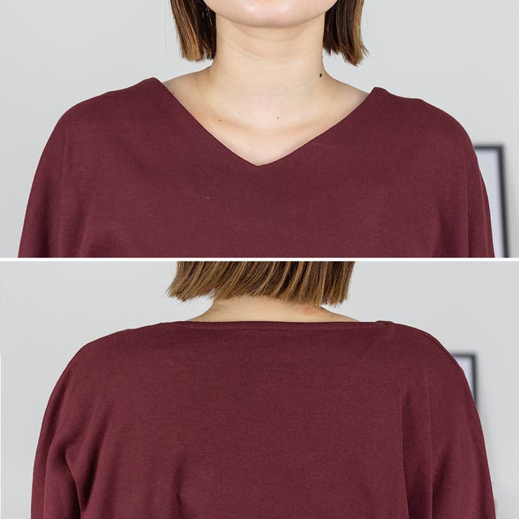 ドルマンスリーブVネックTシャツ | A.NATALY | 詳細画像26 