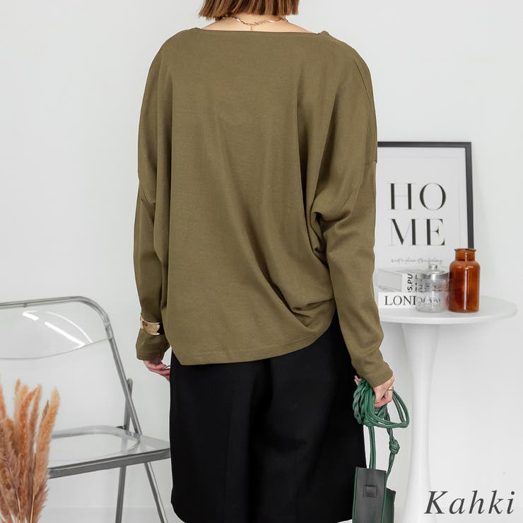 ドルマンスリーブVネックTシャツ | A.NATALY | 詳細画像3 