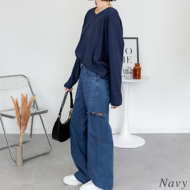 ドルマンスリーブVネックTシャツ | A.NATALY | 詳細画像6 