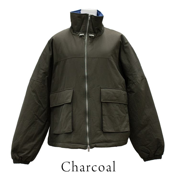 合繊ツイル中綿スタンドジャケット | A.NATALY | 詳細画像11 