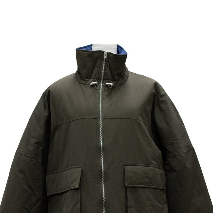 合繊ツイル中綿スタンドジャケット | A.NATALY | 詳細画像15 