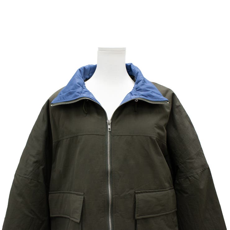 合繊ツイル中綿スタンドジャケット | A.NATALY | 詳細画像16 