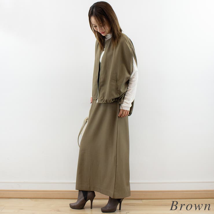 サークルドレープベスト | A.NATALY | 詳細画像2 