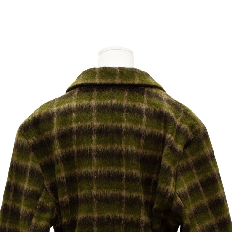 チェックシャギーウェストマークジャケット | A.NATALY | 詳細画像10 