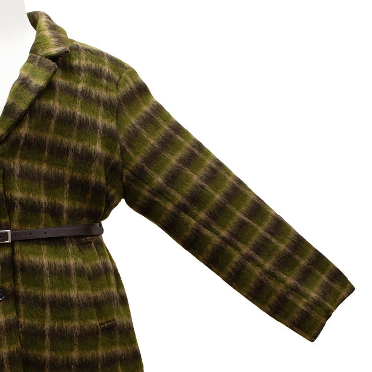 チェックシャギーウェストマークジャケット | A.NATALY | 詳細画像11 