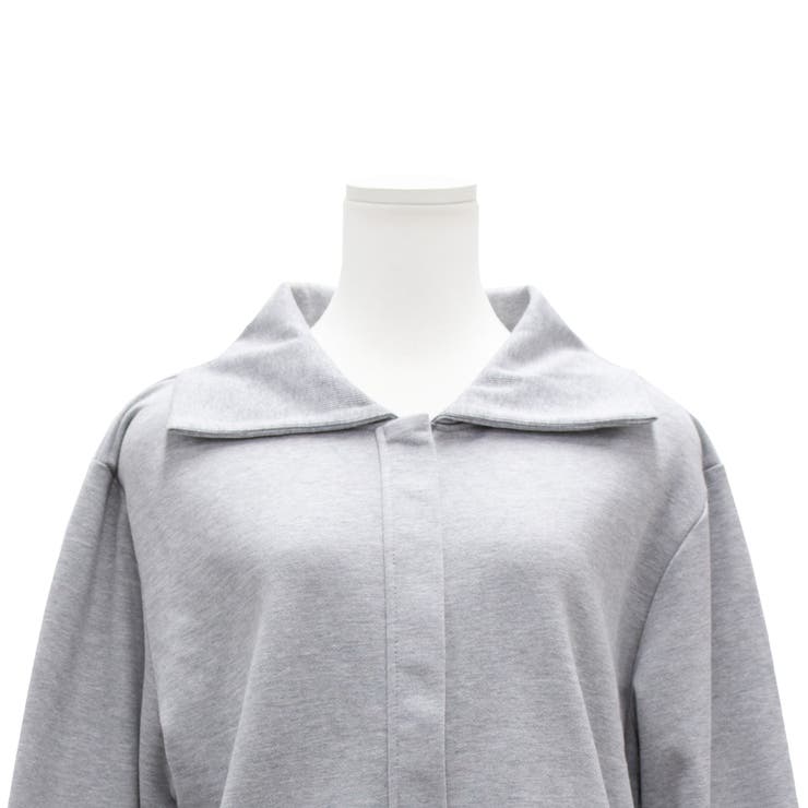 裏毛襟付きジップカーディガン | A.NATALY | 詳細画像15 