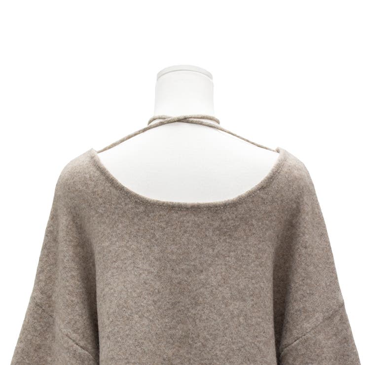 杢ストレッチチョーカー付きプルオーバー | A.NATALY | 詳細画像13 