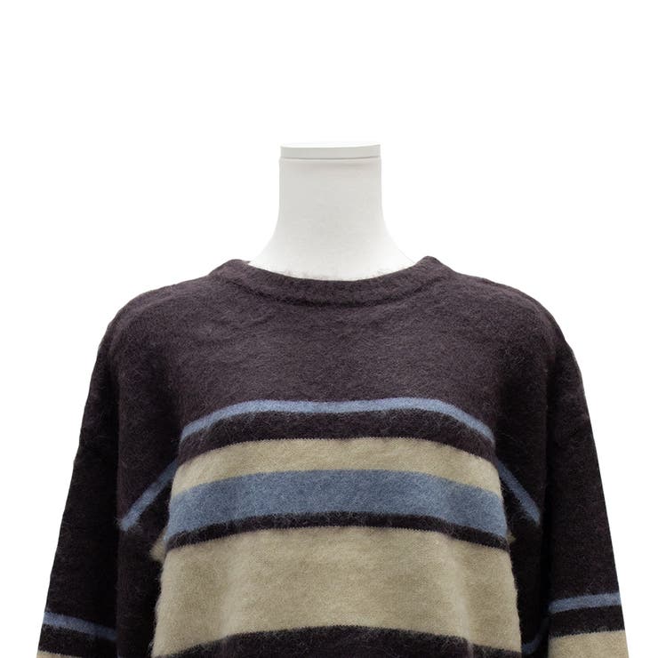 アルパカタッチボーダークロップドプルオーバー | A.NATALY | 詳細画像12 