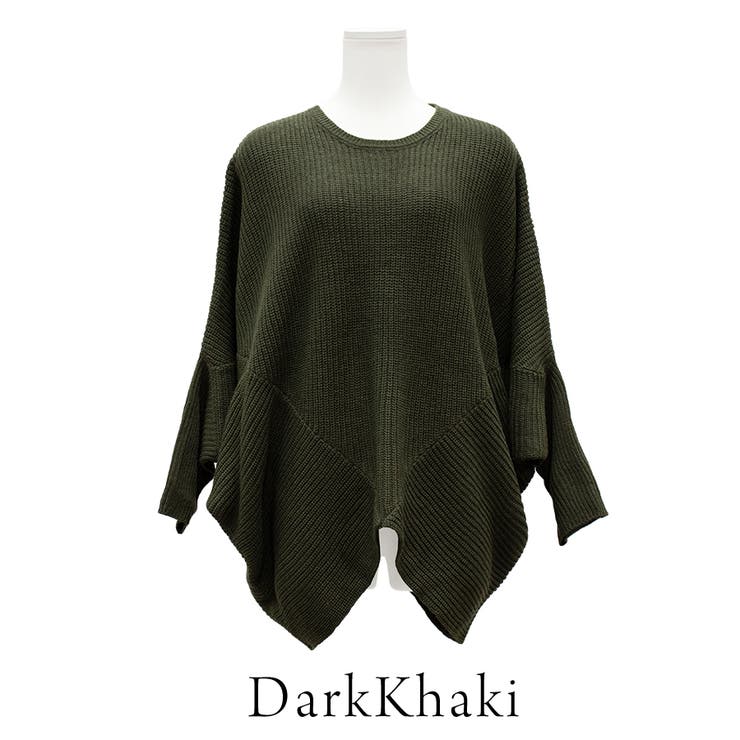 ルーズドレープドルマンニットプルオーバー | A.NATALY | 詳細画像10 