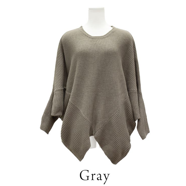 ルーズドレープドルマンニットプルオーバー | A.NATALY | 詳細画像11 