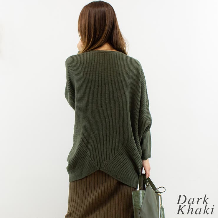 ルーズドレープドルマンニットプルオーバー | A.NATALY | 詳細画像5 