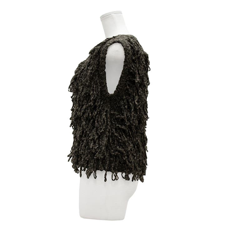 フリンジニットベスト | A.NATALY | 詳細画像13 