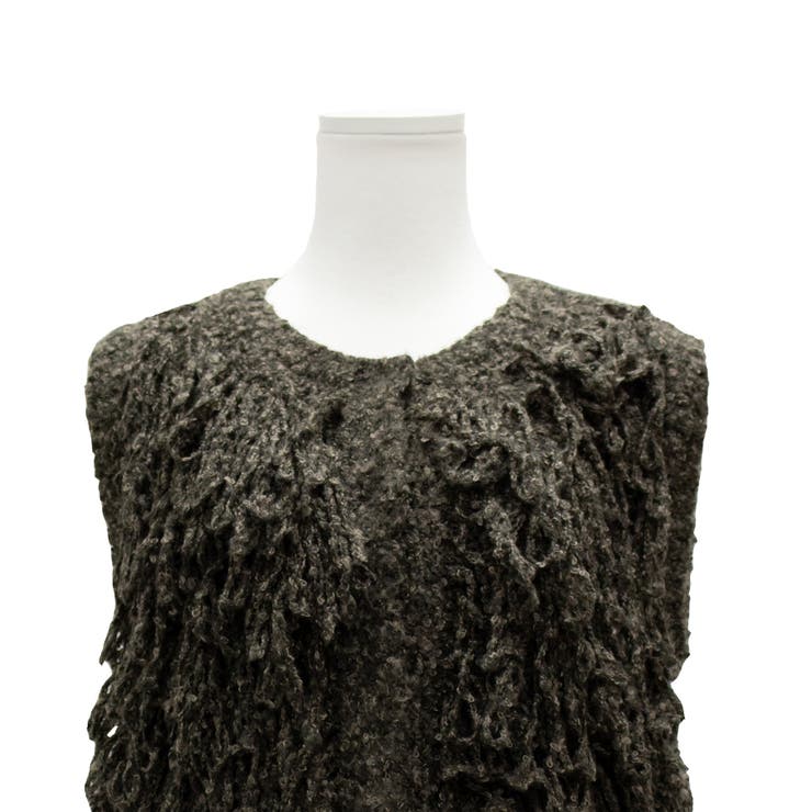 フリンジニットベスト | A.NATALY | 詳細画像15 