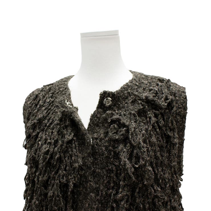 フリンジニットベスト | A.NATALY | 詳細画像16 