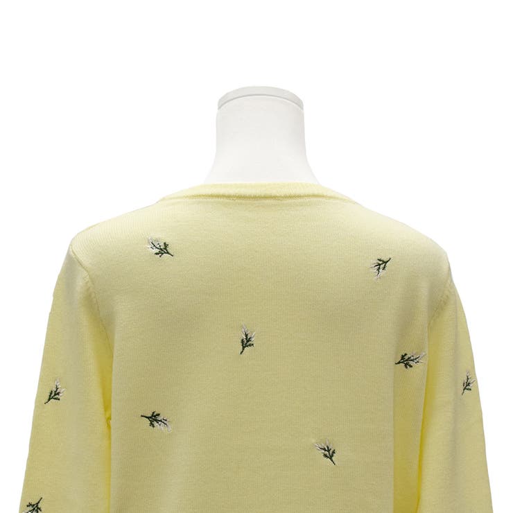 フラワー刺繍クロップドカーディガン | A.NATALY | 詳細画像16 