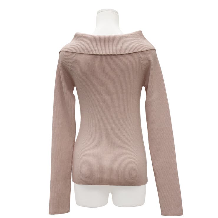 ボタン付きオフショルニット | A.NATALY | 詳細画像14 