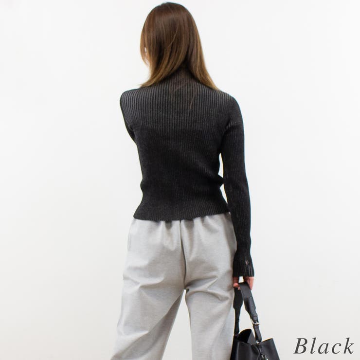 プレーティングハイネックプルオーバー | A.NATALY | 詳細画像7 