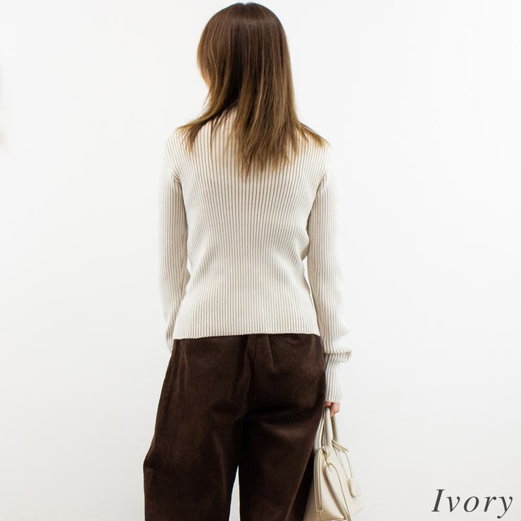 プレーティングハイネックプルオーバー | A.NATALY | 詳細画像1 