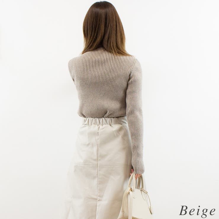 プレーティングハイネックプルオーバー | A.NATALY | 詳細画像3 