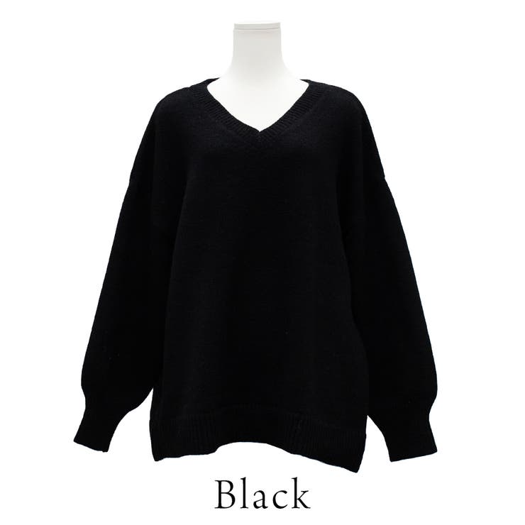 アルパカタッチVネックプルオーバー | A.NATALY | 詳細画像12 