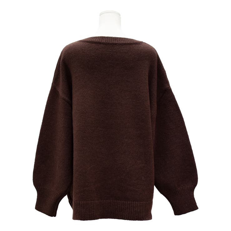 アルパカタッチVネックプルオーバー | A.NATALY | 詳細画像14 