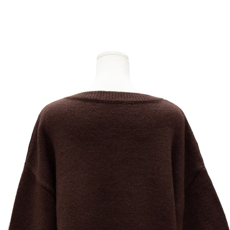 アルパカタッチVネックプルオーバー | A.NATALY | 詳細画像16 
