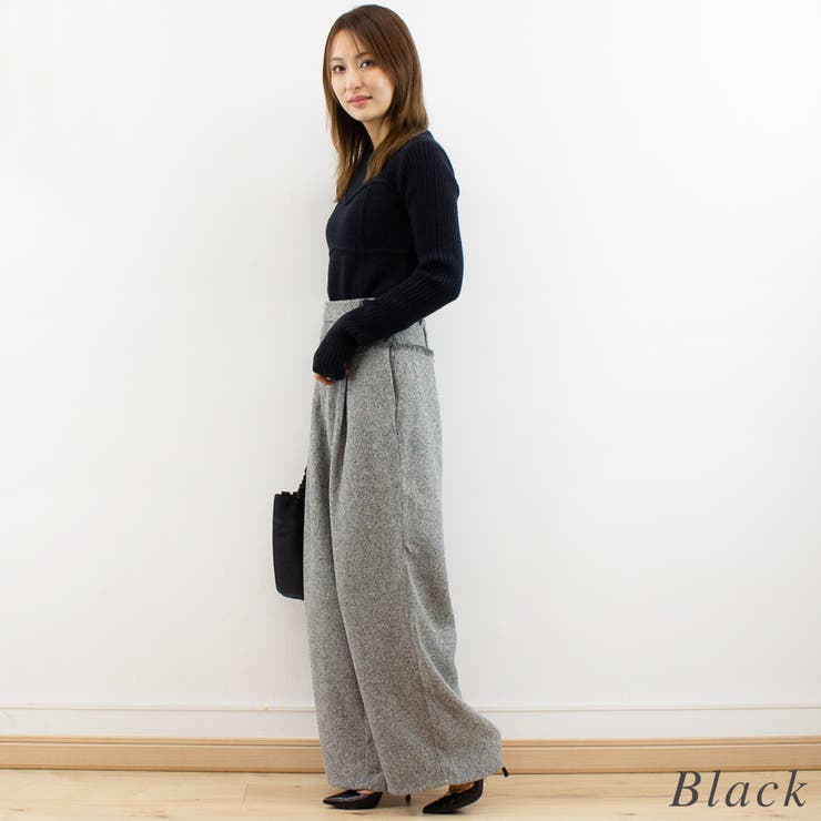 アルパカタッチビスチェドッキングニット | A.NATALY | 詳細画像6 