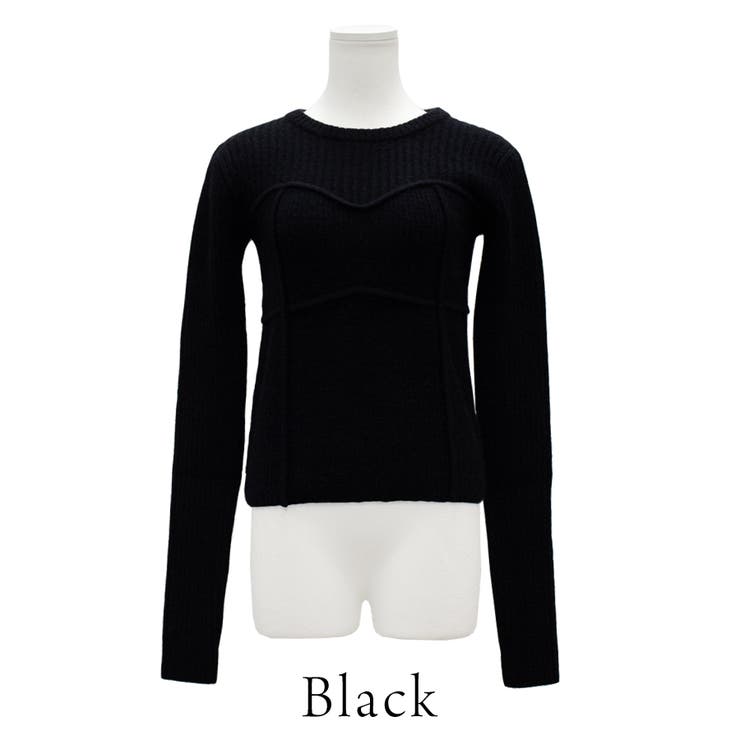 アルパカタッチビスチェドッキングニット | A.NATALY | 詳細画像10 