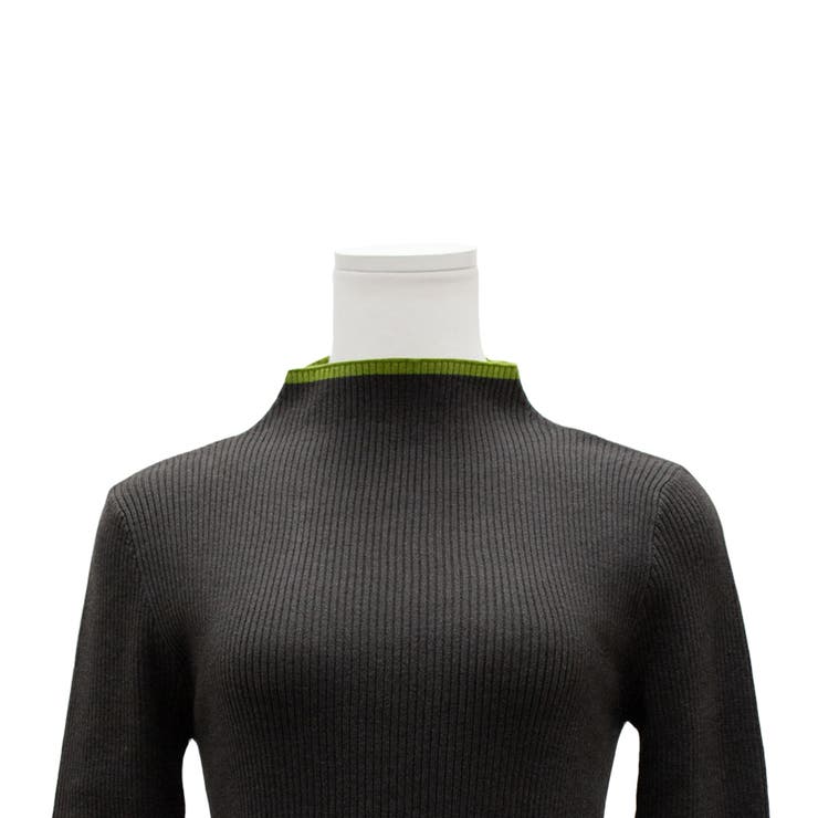 配色クールクールハイネックプルオーバー | A.NATALY | 詳細画像12 