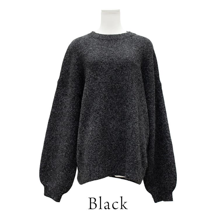 杢ニットクルーネックプルオーバー | A.NATALY | 詳細画像9 