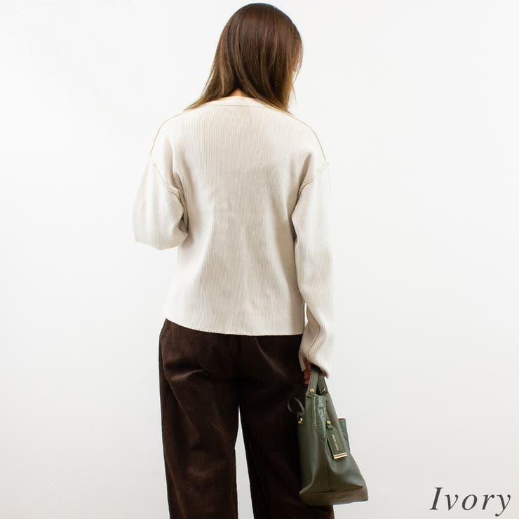 プレーティングリバーシブルプルオーバー | A.NATALY | 詳細画像9 