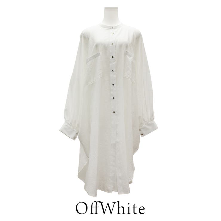 バックギャザールーズシャツワンピース | A.NATALY | 詳細画像9