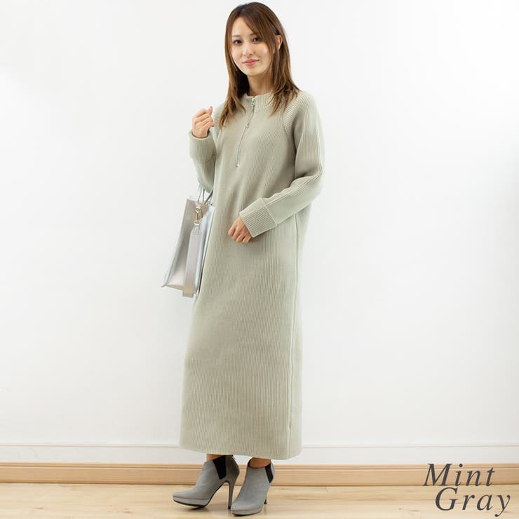 ダイバーニットワンピース | A.NATALY | 詳細画像5 