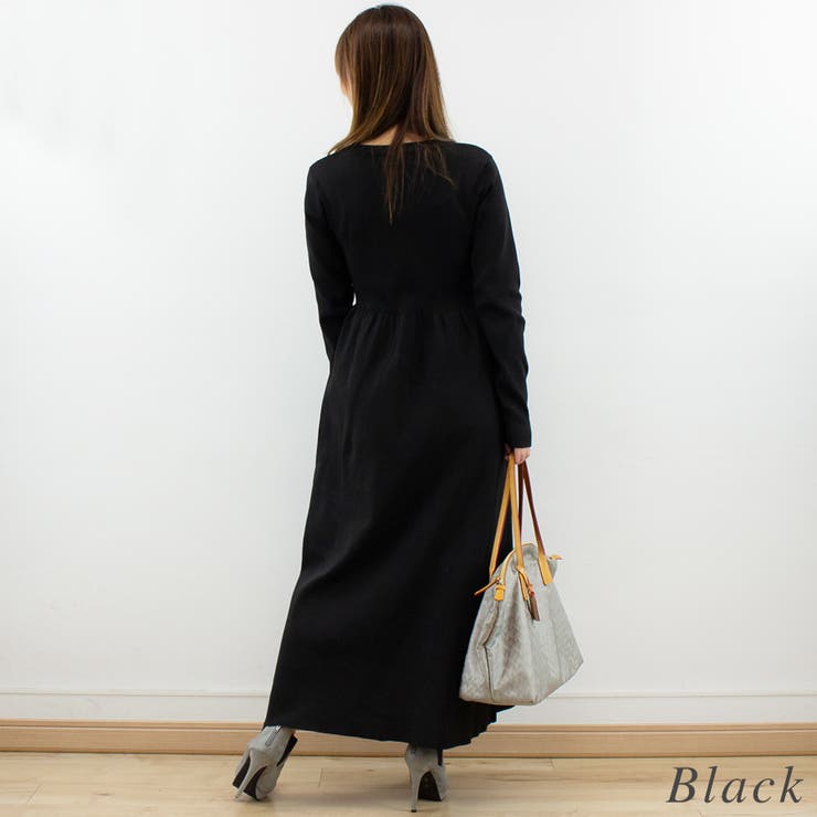 リブフレアニットワンピース | A.NATALY | 詳細画像6 