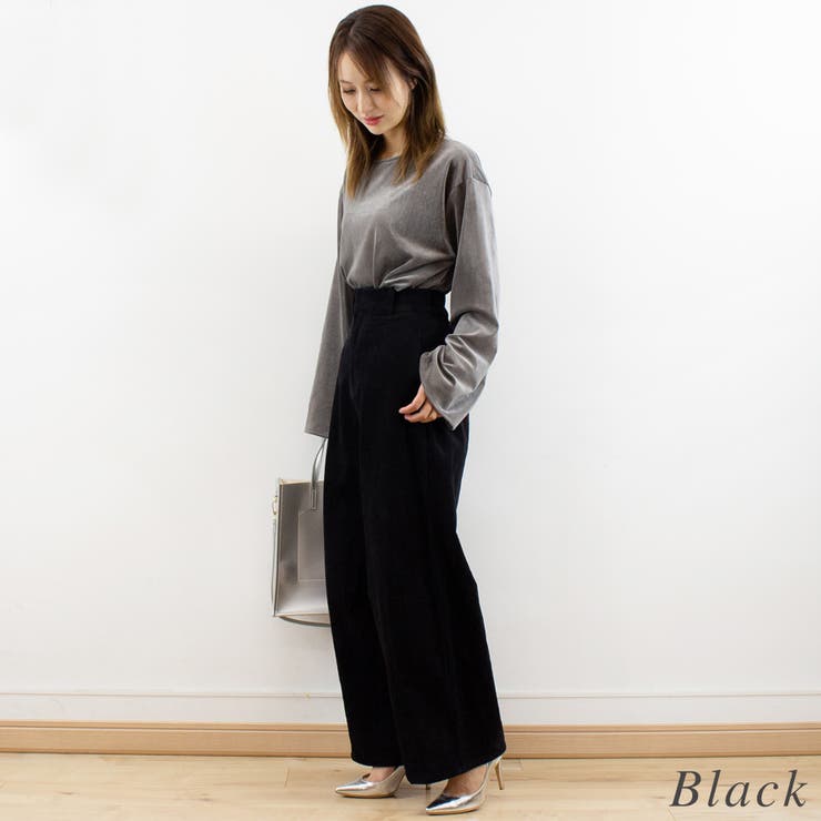 コーデュロイカーブパンツ | A.NATALY | 詳細画像5 