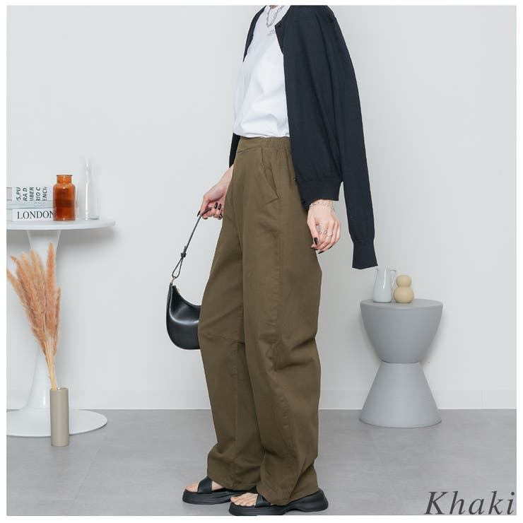 ストレッチツイルカーブパンツ | A.NATALY | 詳細画像3 