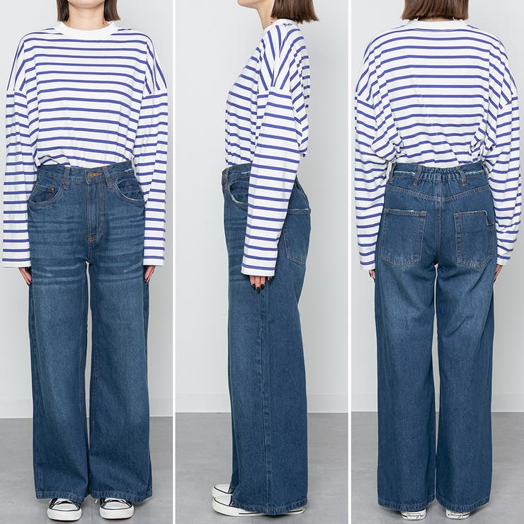 ヴィンテージ加工デニムパンツ | A.NATALY | 詳細画像10 