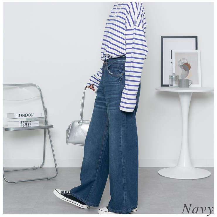 ヴィンテージ加工デニムパンツ | A.NATALY | 詳細画像1 