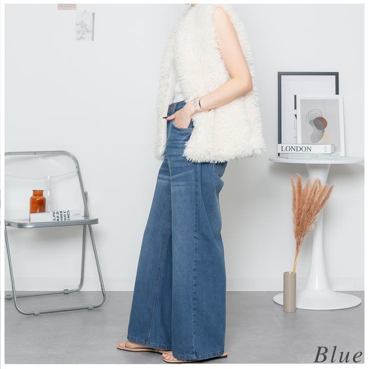 ヴィンテージ加工デニムパンツ | A.NATALY | 詳細画像3 