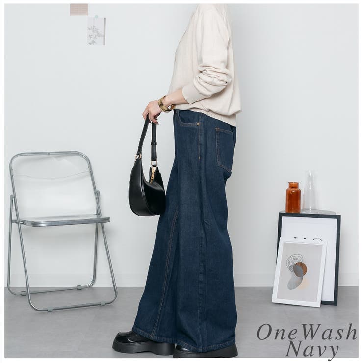 ヴィンテージ加工デニムパンツ | A.NATALY | 詳細画像5 