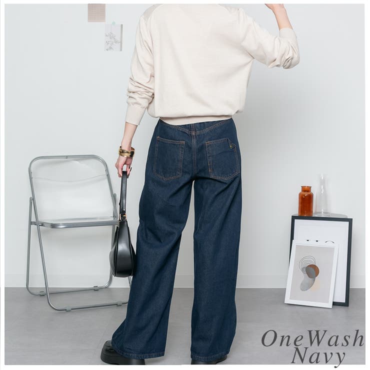 ヴィンテージ加工デニムパンツ | A.NATALY | 詳細画像6 