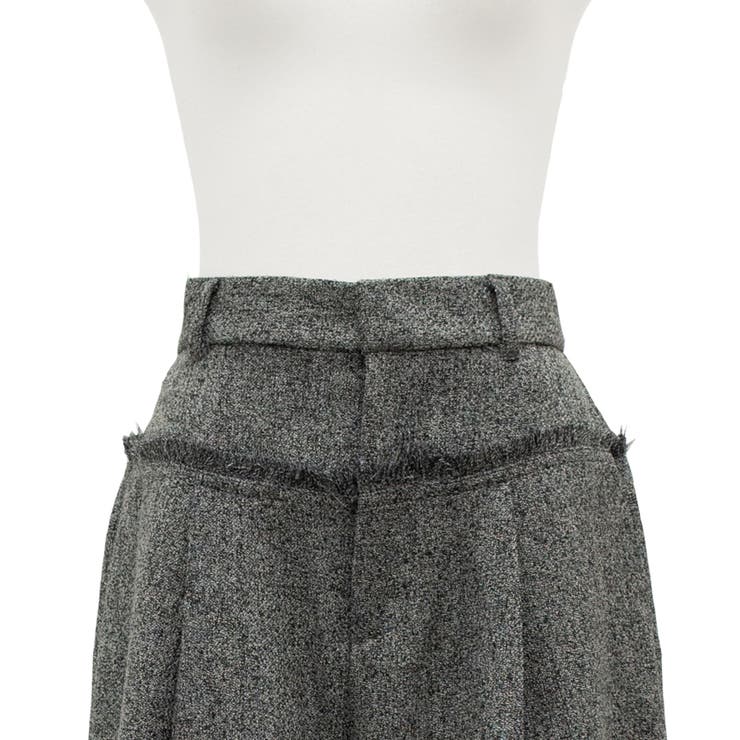 ツィード切替フリンジパンツ | A.NATALY | 詳細画像12 